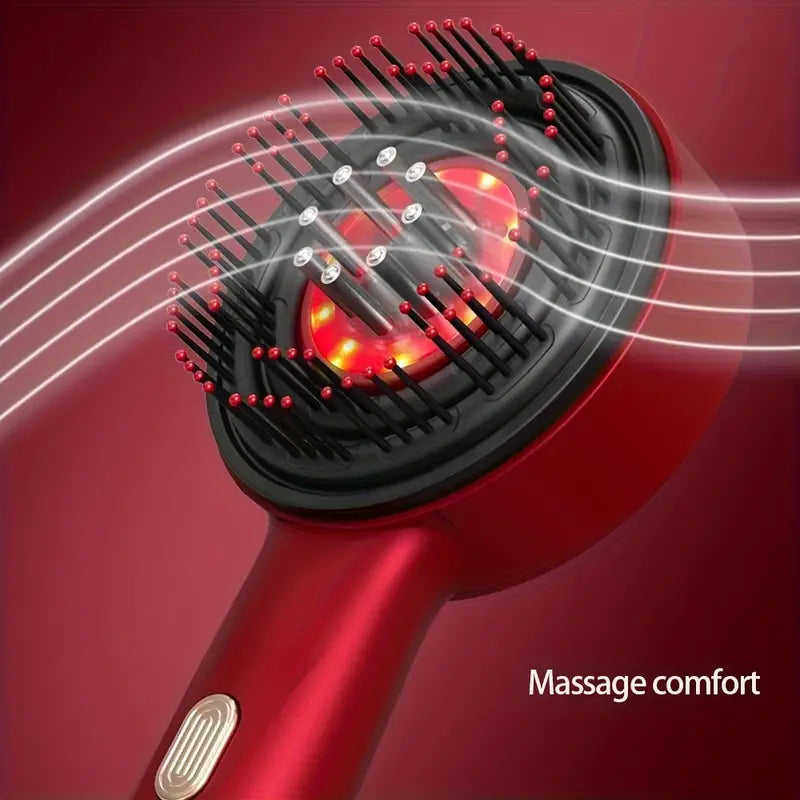 Electric Massage Comb – Portable Hair Brush for Men & Women