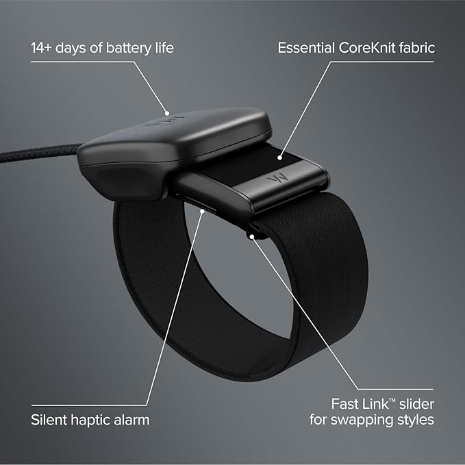 WHOOP 5.0 MG Activity Tracker – 12-Month Membership, 24/7 Fitness & Sleep Monitoring, Personalized Coaching, Recovery & Wellness Insights, Menstrual Cycle Tracking, 14+ Day Battery Life