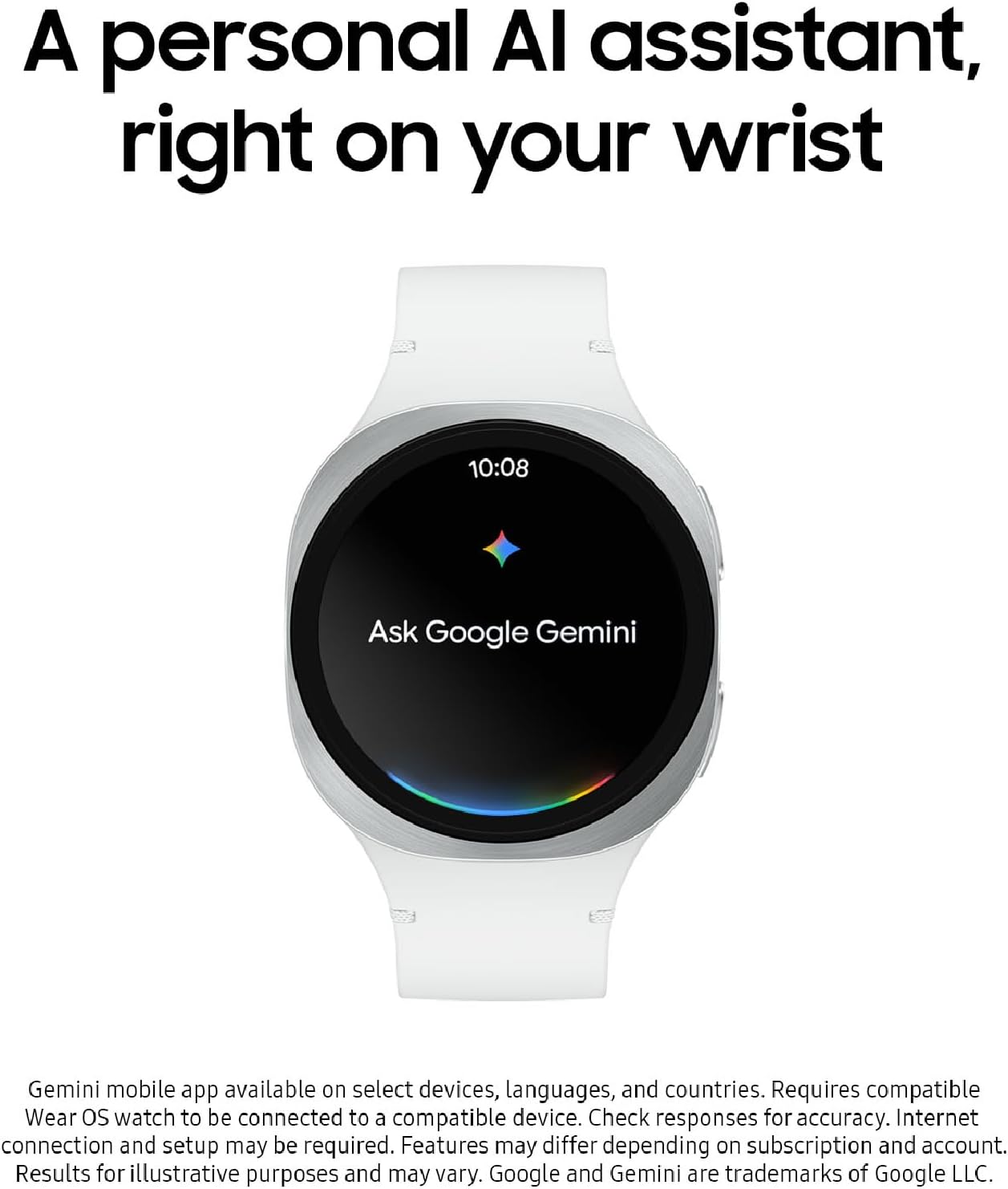 Samsung Galaxy Watch 8 44mm Bluetooth Smartwatch, Cushion Design, Fitness Tracker,