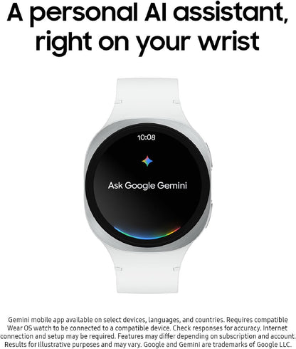 Samsung Galaxy Watch 8 44mm Bluetooth Smartwatch, Cushion Design, Fitness Tracker,