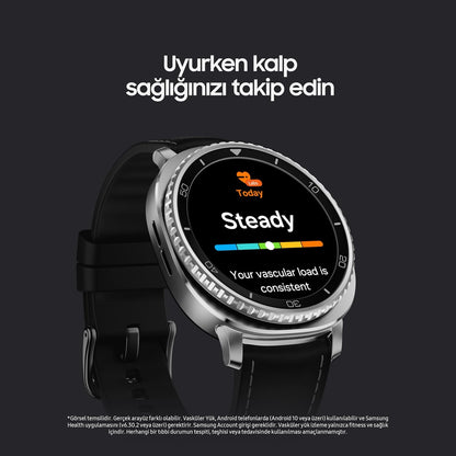 Samsung Galaxy Watch 8 Classic Black 46mm Bluetooth Smartwatch – Premium Design & Advanced Health Tracking