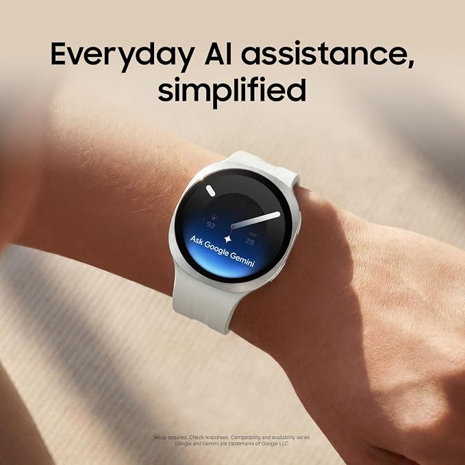 Samsung Galaxy Watch9, Silver, 44mm Bluetooth Smartwatch | Fitness Tracker