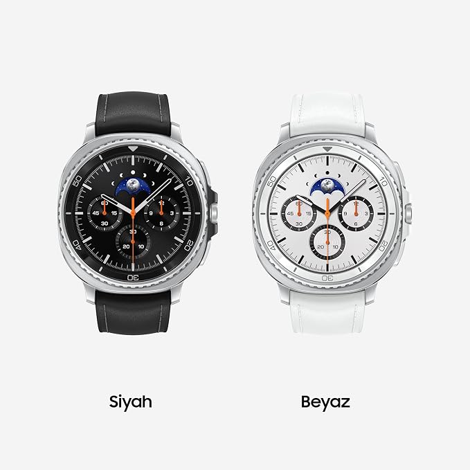 Samsung Galaxy Watch 8 Classic Black 46mm Bluetooth Smartwatch – Premium Design & Advanced Health Tracking