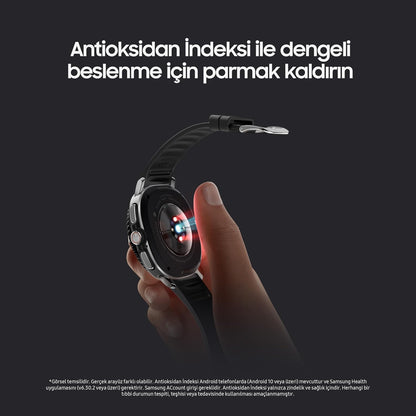 Samsung Galaxy Watch 8 Classic Black 46mm Bluetooth Smartwatch – Premium Design & Advanced Health Tracking