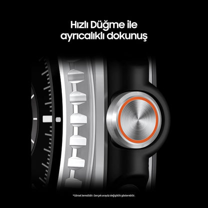 Samsung Galaxy Watch 8 Classic Black 46mm Bluetooth Smartwatch – Premium Design & Advanced Health Tracking