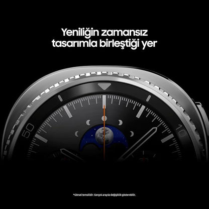 Samsung Galaxy Watch 8 Classic Black 46mm Bluetooth Smartwatch – Premium Design & Advanced Health Tracking