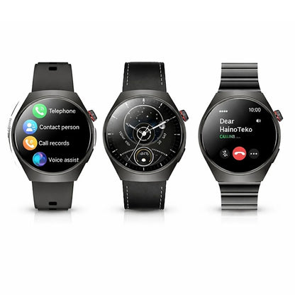 Haino Teko-32 Waterproof Smartwatch – Curved AMOLED Display, Bluetooth Calling & 3 Pair Straps