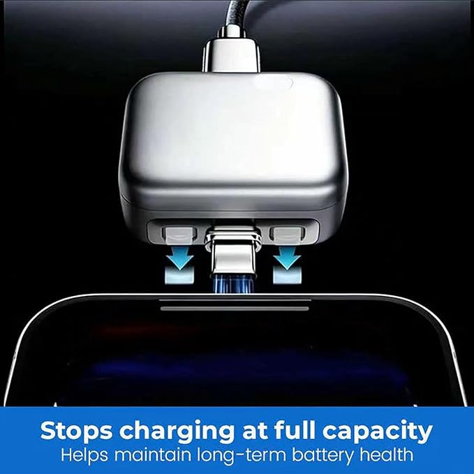 Smart Auto Stop Charging Adapter 140W (2PCS), AI-Powered Full Charge Protection, Universal Fast Charging Splitter for Phones, Tablets & USB Devices