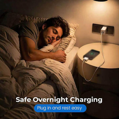 Smart Auto Stop Charging Adapter 140W (2PCS), AI-Powered Full Charge Protection, Universal Fast Charging Splitter for Phones, Tablets & USB Devices