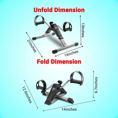 Mini Foldable Arm & Leg Pedal Exerciser