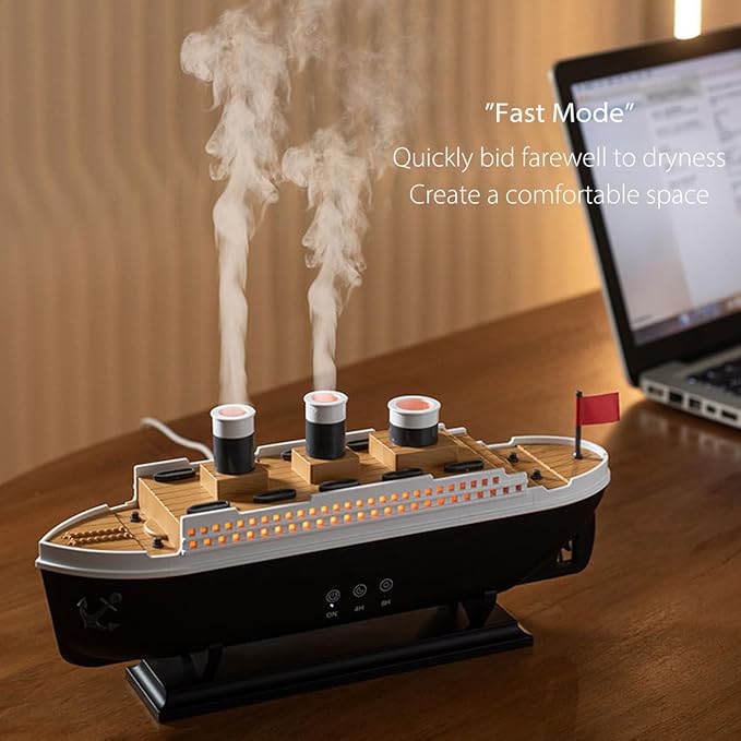 Jellyfish Steam Aromatherapy Oil Diffuser with LED Lights