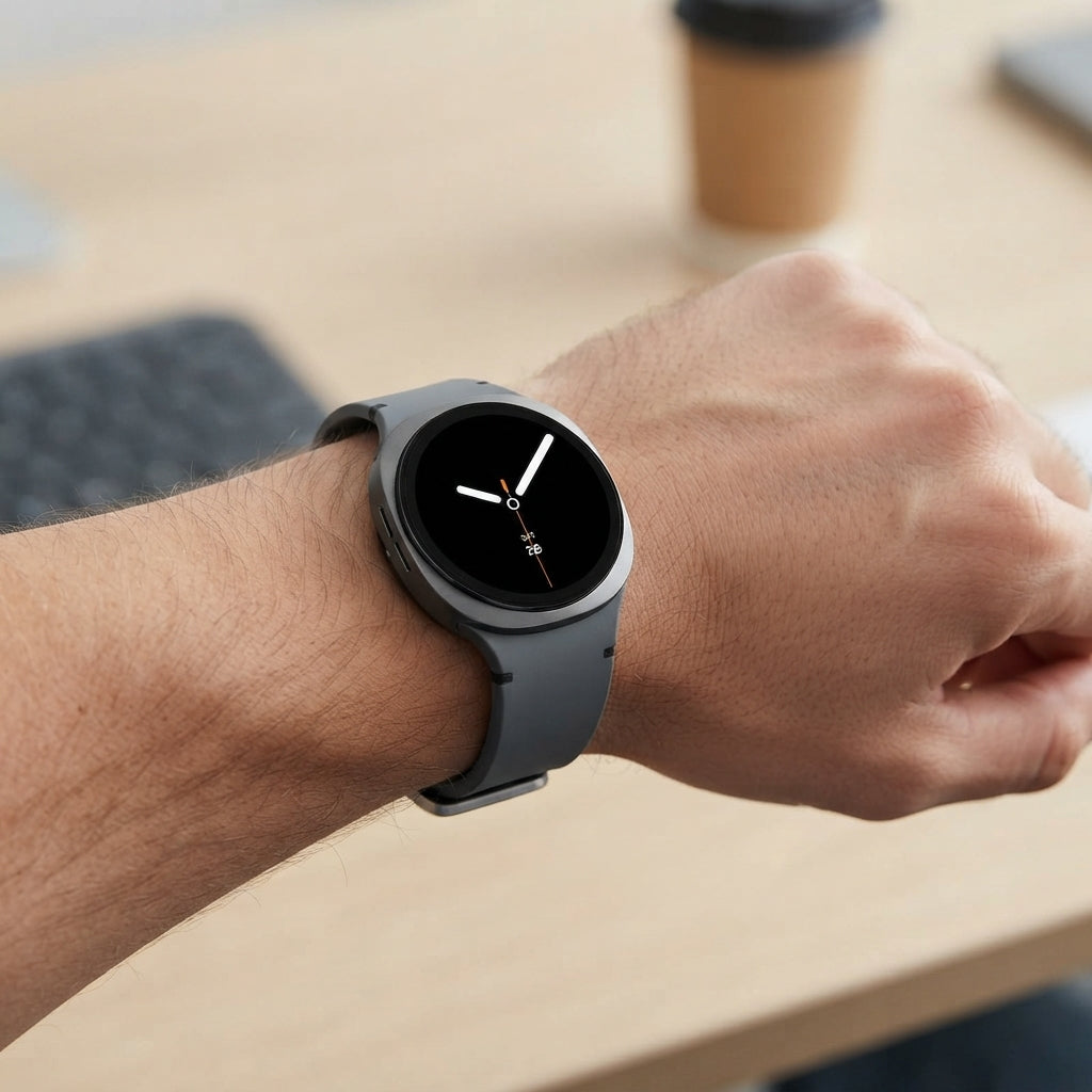 Samsung Galaxy Watch 8 44mm Bluetooth Smartwatch, Cushion Design, Fitness Tracker,
