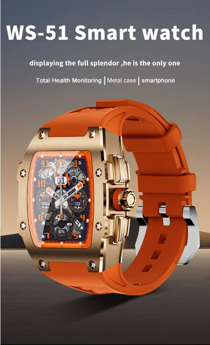 WS-51  Muller Smartwatch Waterproof Amoled Display