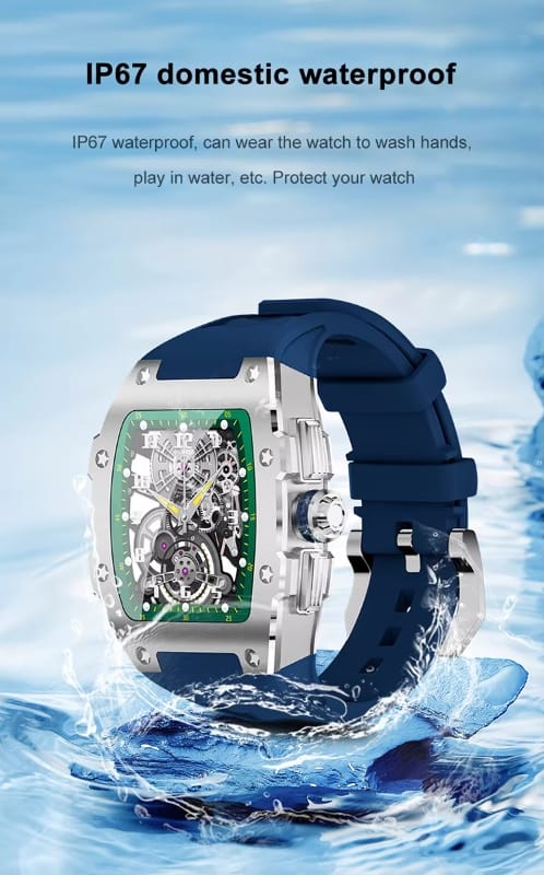 WS-51  Muller Smartwatch Waterproof Amoled Display