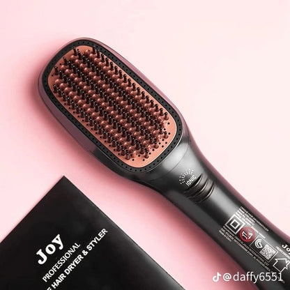 Joy Professional Hair Dryer|One-Step Hair Dryer & Straightener Brush|80% Time Saving