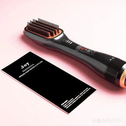 Joy Professional Hair Dryer|One-Step Hair Dryer & Straightener Brush|80% Time Saving