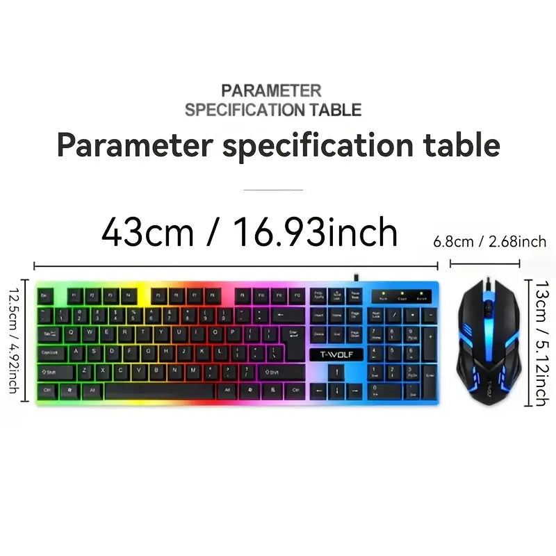 GameMaster: Ultimate Gaming Mouse & Keyboard Set