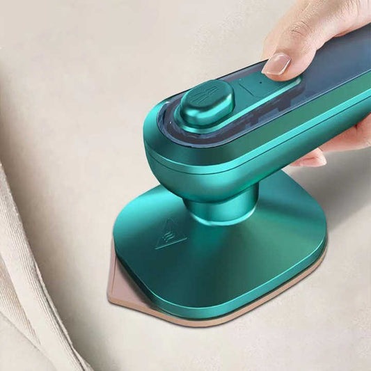 Portable Mini Steam Iron – 3-in-1 Handheld Iron with Rotatable Design