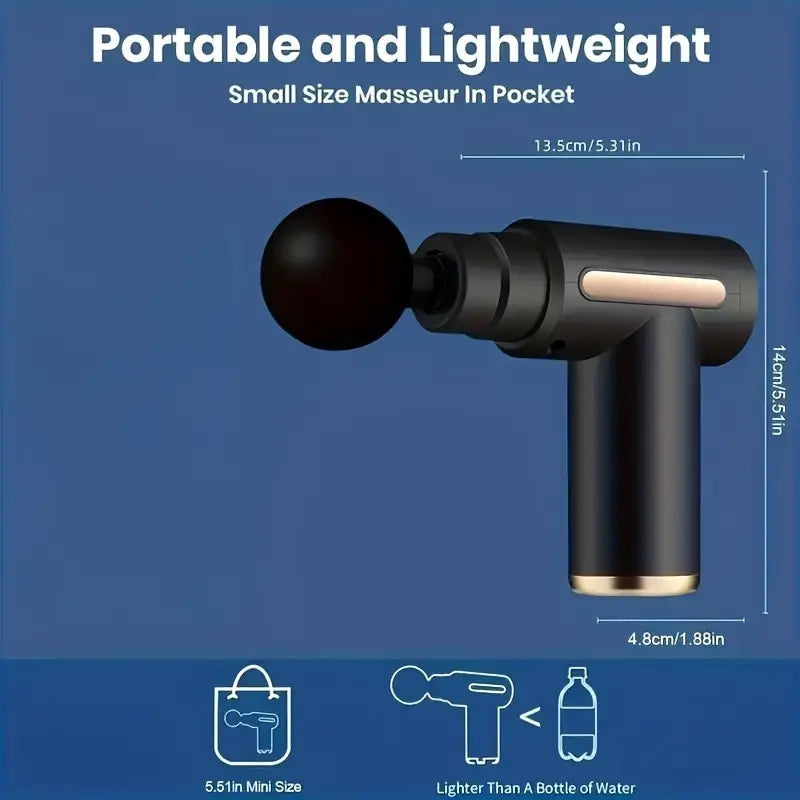 جهاز تدليك قوي مدمج لتخفيف الألم بشكل فوري