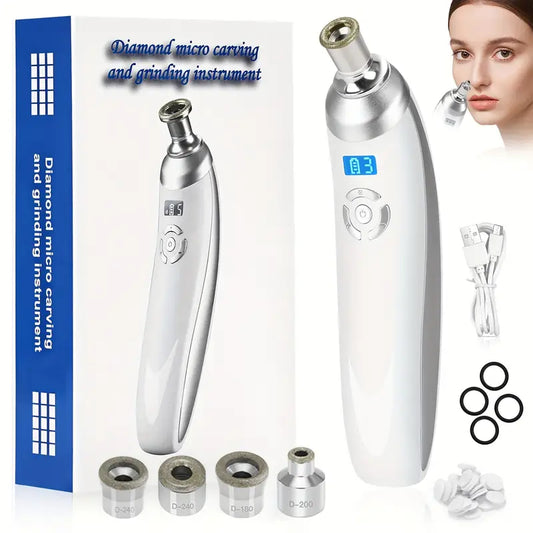 Upgraded Blackhead Remover – Pore Vacuum Cleaner with Adjustable Suction & 5 Probes