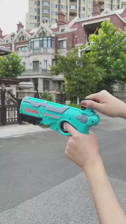 Flying Airplane Launcher Toy with Foam Planes – Outdoor Air Battle Shooting Game for Kids