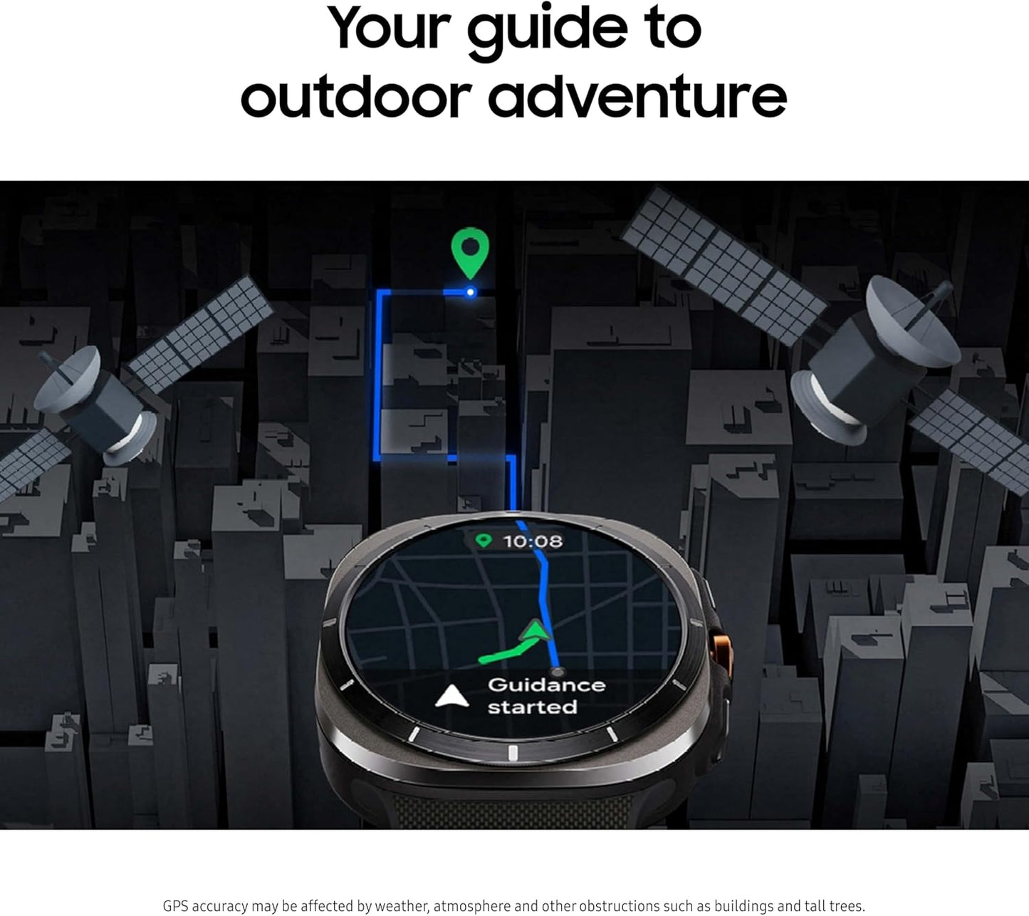 Galaxy Watch Ultra 47mm (Middle East Version) Smartwatch, LTE, Health Monitoring, Fitness Tracker - Titanium Gray